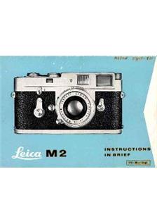 Leica MD manual. Camera Instructions.